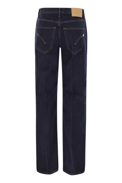 Dondup Jacklyn Five-pocket Jeans In Blue
