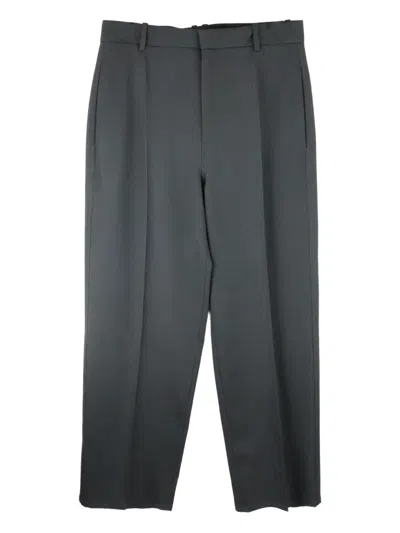 The Row Salinger Pleated Trousers In Gray