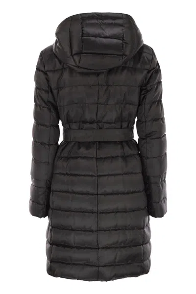 Max Mara The Cube Novef Down Jacket Wintercoat In Black