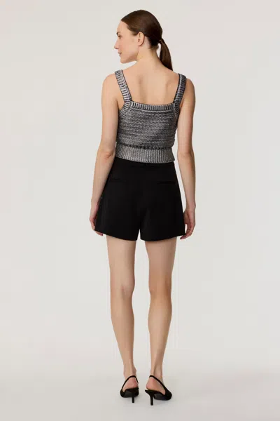 Toccin Savannah High-waist Shorts In Gray