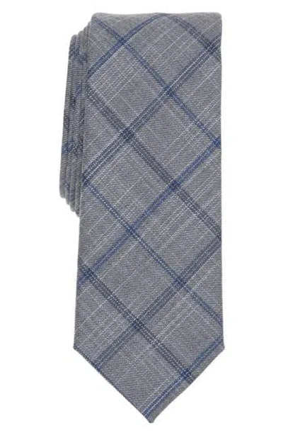 Original Penguin Repola Plaid Tie In Gray