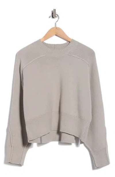 Rag & Bone Lysa Wool-blend Knit Sweater In Gray