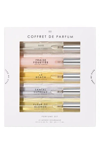 Le Monde Gourmand Coffret De Parfum Set $64 Value In Multi