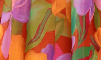 Flying Tomato Long Sleeve Minidress In Brown