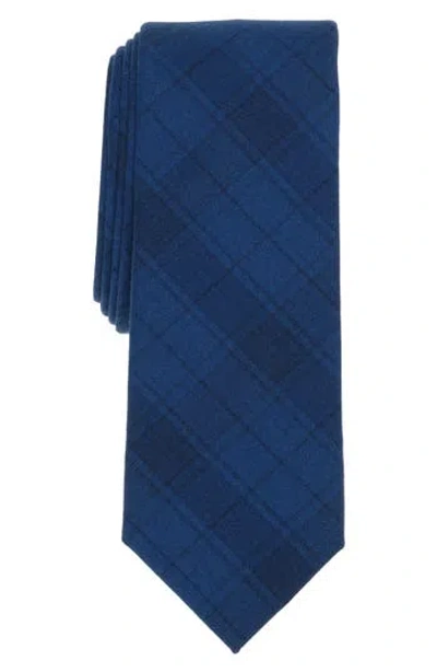 Original Penguin Verveka Plaid Tie In Blue