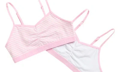 Ralph Lauren Kids' Assorted 2-pack Bralettes In Pink