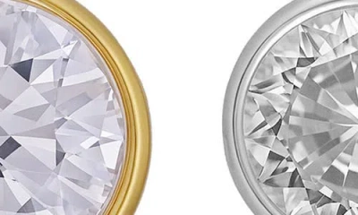 Vince Camuto Set Of 3 Cubic Zirconia Stud Earrings In Gold