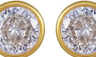 Vince Camuto Set Of 3 Cubic Zirconia Stud Earrings In Gold