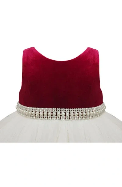 American Princess Velvet Tiered Dress