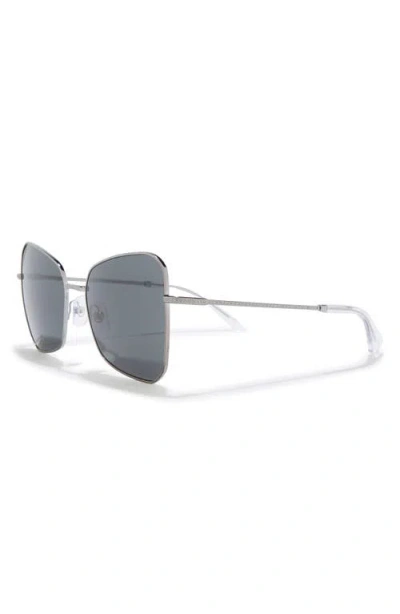 Swarovski 57mm Butterfly Sunglasses In Gray