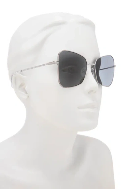 Swarovski 57mm Butterfly Sunglasses In Gray