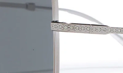 Swarovski 57mm Butterfly Sunglasses In Gray