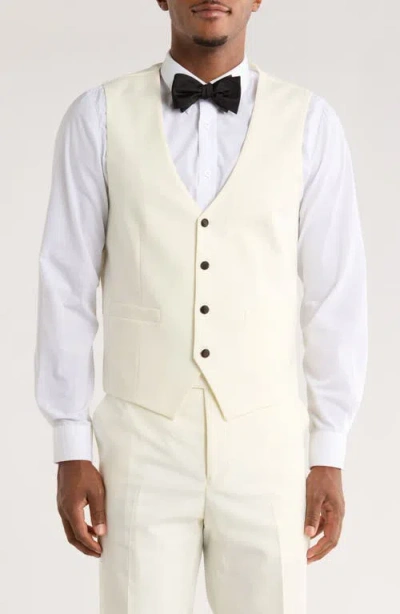 Zegarie Ivory Shawl Collar 3-piece Tuxedo In Multi