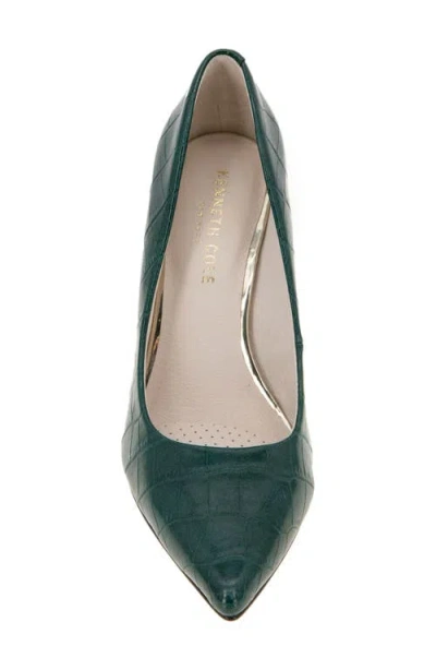 Kenneth Cole Aundrea Pointed Toe Pump In Green