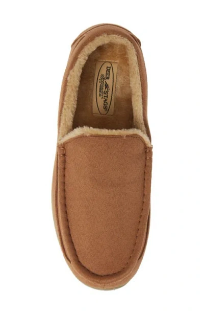 Deer Stags Spun Slipper In Brown
