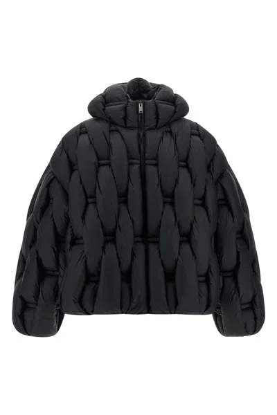 Raxxy 3d Down Jacket Puffer Jackets Black In Black