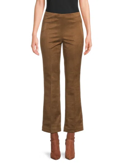 Saks Fifth Avenue Women's Sandy Pull-on Baby Boot Pants In Brown
