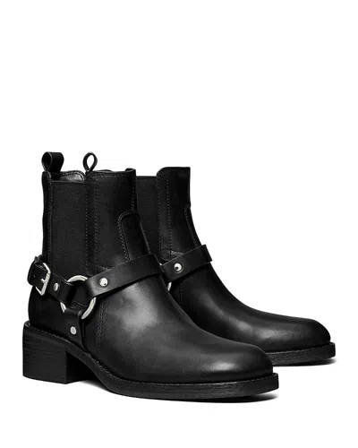 Tory Burch Women's Moto Boots In Black