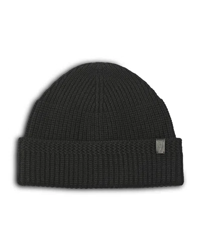 Allsaints Merino Mix Beanie In Gray
