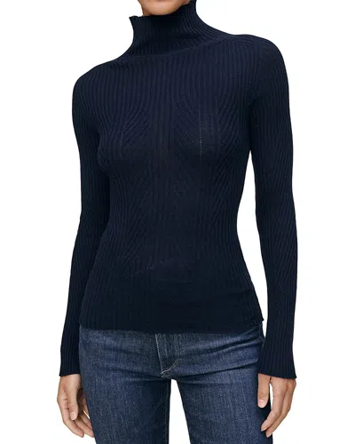 Dl1961 Turtleneck Sweater In Blue