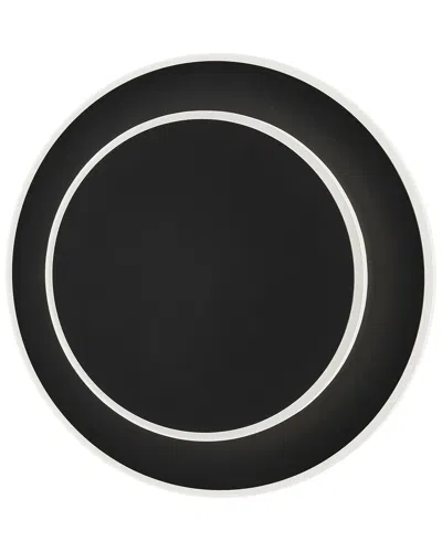 Finesse Décor Luna Eclipse Wall Light Dimmable Integrated Led In Black