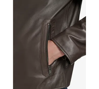 Marc New York Men's Maitlin Long Sleeves Moto Jacket In Animal Print