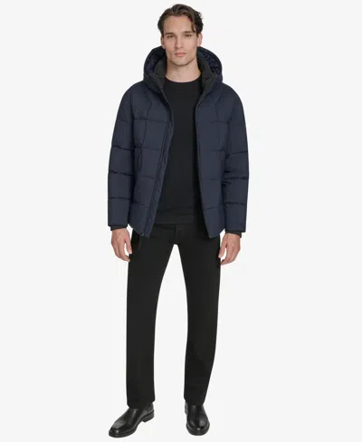 Marc New York Men's Palmerton Micro Ripstop Puffer Jacket In Animal Print