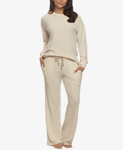 Felina Serena Lounge Set In White