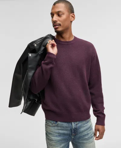 Mode Of One Men's Relaxed-fit Cozy Sweater, Created For Macy's In Multi