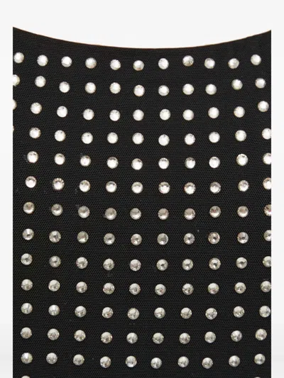 Guess Usa Rhinestone-embellished Swimsuit In Black