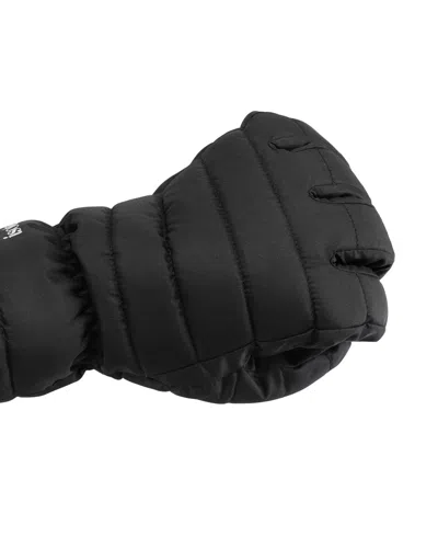 Isotoner Signature Men's Quilted Gloves In Black