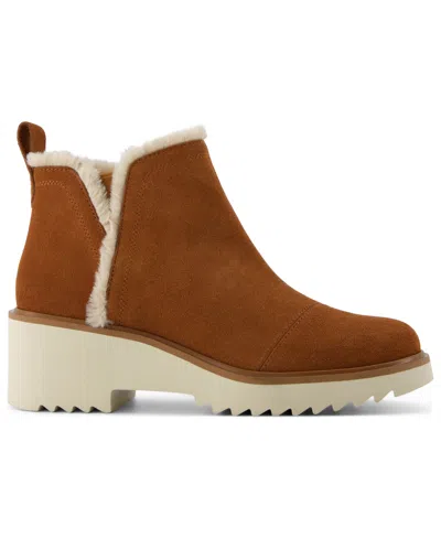 Toms Maude Wn Brn In Animal Print