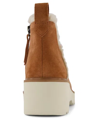 Toms Maude Wn Brn In Animal Print