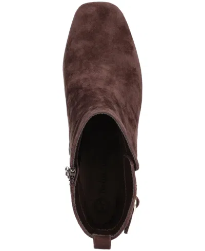 Bella Vita Women's Orchard Square Toe Ankle Booties In Brown