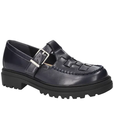 Bella Vita Women's Makell Comfort Lug Buckle Loafers In Black