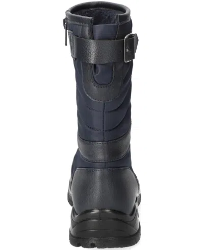 Bella Vita Women's Waterproof Round Toe Boots In Blue