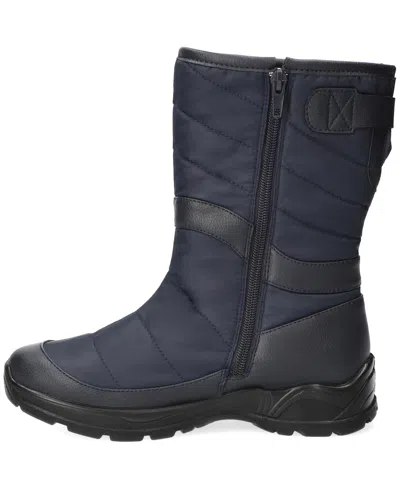 Bella Vita Women's Waterproof Round Toe Boots In Blue