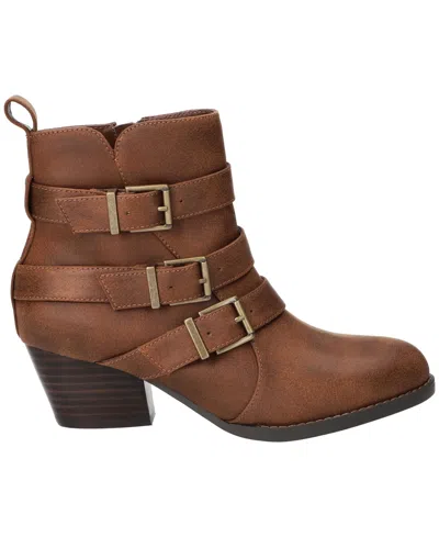 Bella Vita Women's Bowie Block Heel Ankle Booties In Animal Print