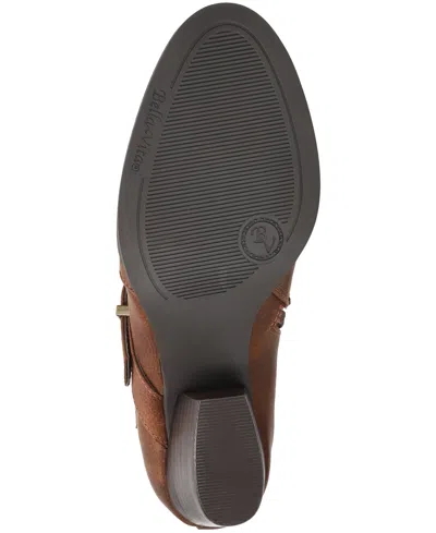 Bella Vita Women's Bowie Block Heel Ankle Booties In Animal Print