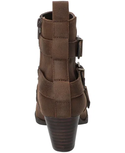 Bella Vita Women's Bowie Block Heel Ankle Booties In Multi