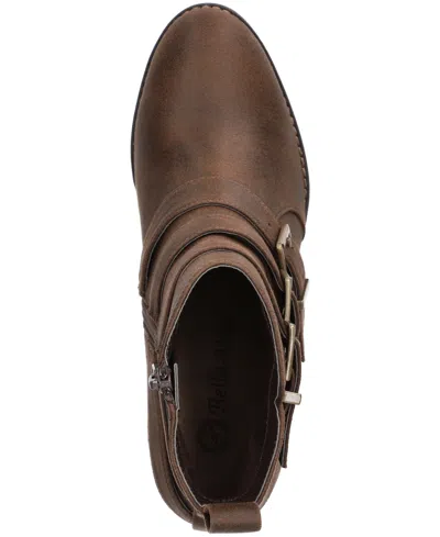 Bella Vita Women's Bowie Block Heel Ankle Booties In Multi