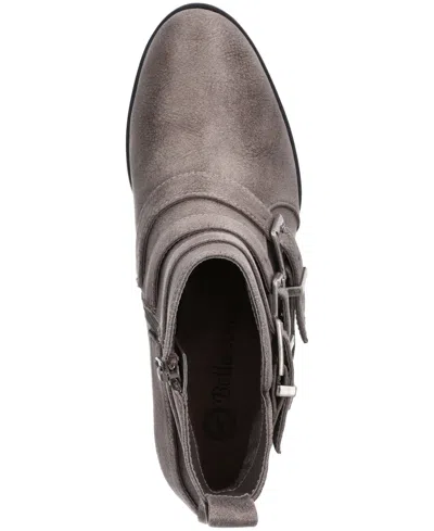 Bella Vita Women's Bowie Block Heel Ankle Booties In Animal Print