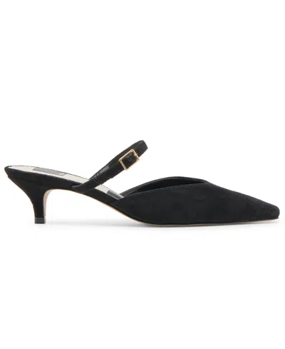 Dolce Vita Women's Morgen Two-piece Kitten-heel Mule Pumps In Black