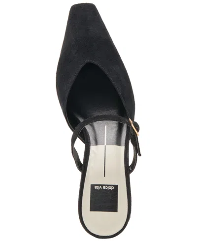 Dolce Vita Women's Morgen Two-piece Kitten-heel Mule Pumps In Black