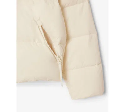 Lacoste Usa Women's Long Sleeves Puffer Jacket In Neutral