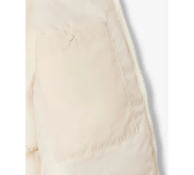 Lacoste Usa Women's Long Sleeves Puffer Jacket In Neutral