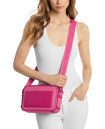 Michael Kors Michael  Maeve East West Pocket Crossbody In Pink