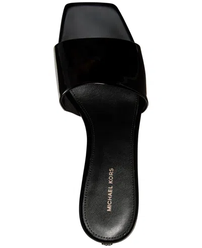 Michael Kors Women's Elyse Mule Sandals In Black