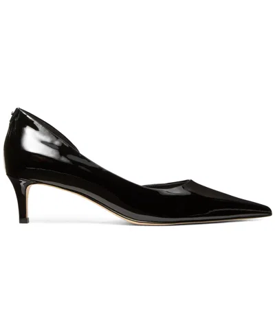 Michael Kors Elyse Patent Leather Pump In Black
