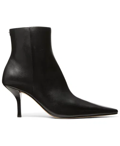 Michael Kors Selina Heeled High Heels Ankle Boots In Black